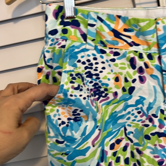 Lilly Pulitzer Chipper Bermuda Shorts in Resort White Sea Soirée - Picture 6 of 10